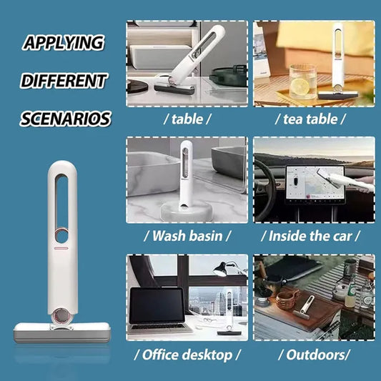 SP Dealz Portable Mini Mop Mini Squeeze Mop Folding Car Window Wall Cleaner Mini Sponge Mop Car Cleaning Mop